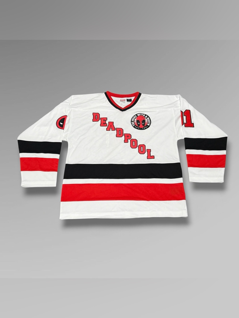 Marvel Deadpool Hockey Jersey